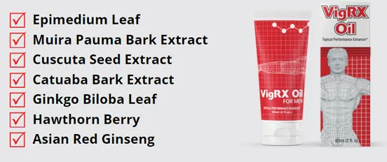 vigrx oil ingredients